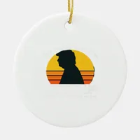 Trumpsgiving Design Ceramic Ornament