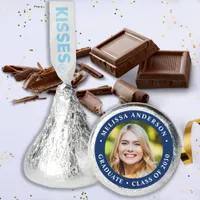 Graduation Personalized Photo Navy Blue Graduate Hershey®'s Kisses®