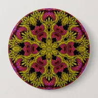 Psychedelic Mandala #05 Button