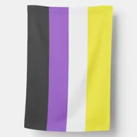 Non-binary design house flag