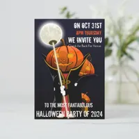 Customizable Kids Halloween Party Jack-O-Lantern  Invitation