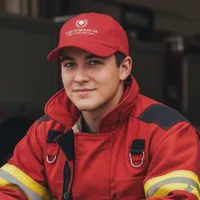 Elegant Fire House Station White Laurel Performance Cap