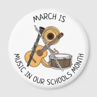 March is Music in our Schools Month   Magnet