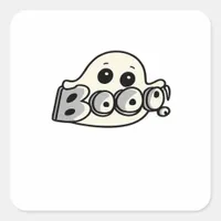 Little Boo Creative Casual Square Sticker