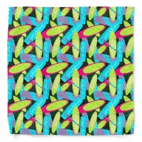 Surfboards Pattern Fun Surfer's Bandana