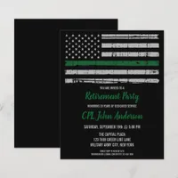 Budget Military Retirement Invite Thin Green Line