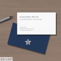 Modern Minimalist Professional Business Card