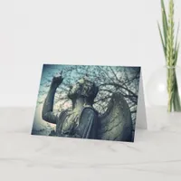 Stone Angel in Washington, Iowa Card