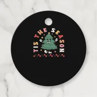 Tis Season Retro Halloween Spooky Season Fall Favor Tags