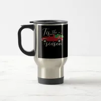 Fun Christmas Tis The Season Holiday Travel Mug