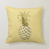 Pineapple Gold ID239 Throw Pillow