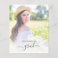 Let's Celebrate the Graduate Photo Flyer