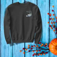 Happy Thanksgiving in blue |  Sweatshirt