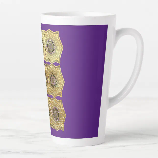 Golden Fantasy Latte Mug