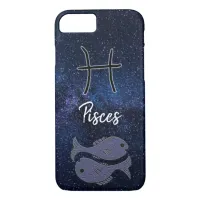 Pisces Horoscope Astrology Zodiac Sign iPhone 8/7 Case