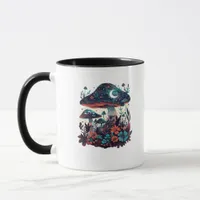 Cottagecore And Aesthetic Goblincore Mushroom Fair Mug