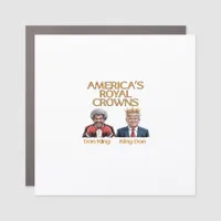 America's Crowns And Don Graphic Car Magnet