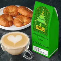 Celtic Christmas Tree Personalized Roasted Coffee