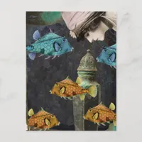 An Imaginary Under Sea Adventure Postcard
