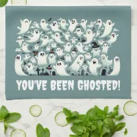 Funny You've Been Ghosted! Ghosts in Graveyard Kitchen Towel