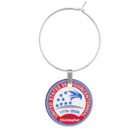 United States Semiquincentennial 1776–2026 Eagle Wine Charm