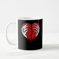 Skeleton Hands Hearts Classic Trending Coffee Mug