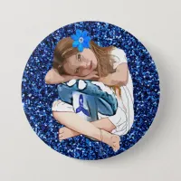 ME/CFS Awareness "Girl of Hope" Button