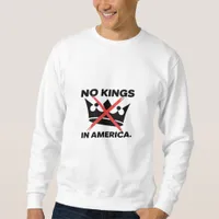 No Kings In America Anti Essential Retro Style Sweatshirt