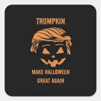 Sweatshirt, Trumpkin, Halloween Merch Classic Square Sticker