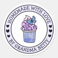 Made with Love, Homemade Cupcake Gift Labels