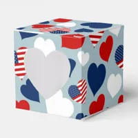 American Love Favor Boxes