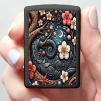 Detailed Cherry Blossom Composition Zippo Lighter