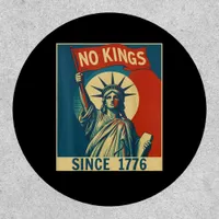 No Kings In America Since 1776 Vintage Cool Style Patch