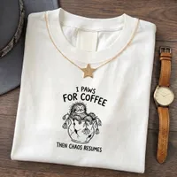 Sarcastic Lazy Sloth Coffee Tee