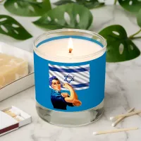 I Stand with Israel Vintage Rosie & Flag Scented Candle