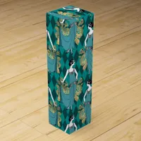 Turquoise and Gold Paris Art Deco Wine Box