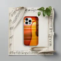 Acoustic Sunset Guitar iPhone 15 Pro Max Case