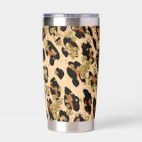 Timeless Animal Print Insulated Tumbler