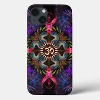 Quadra Angels Fractal Art Aum  iPhone 13 Case