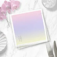 Mood Gradient Wedding Pastel Dawn ID741 Napkins