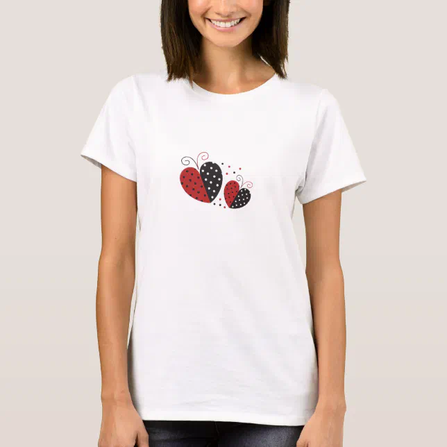 Ladybug Heart cute T-Shirt