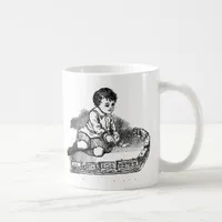 Playing With The Train Coffee Mug