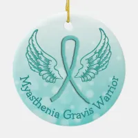 Myasthenia Gravis Snowflake Christmas  Ornament