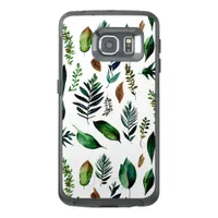 Green Foliage Botanical Nature  OtterBox Samsung Galaxy S6 Edge Case