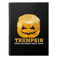 Funny Trumpkin Make Halloween Great Again Notebook