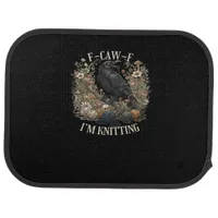 F-Caw-F I'm Knitting Creative Casual Car Floor Mat
