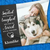 Pet Memorial Keepsake Photo Fleece Blanket