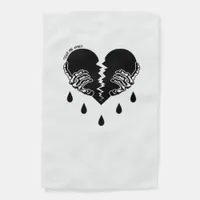 Tear Me Apart Emotional Dark Tone Garden Flag