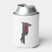 Stylish Black Palm Cockatoo Can Cooler