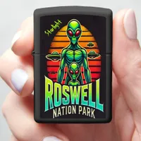 Explore Alien Lore in Roswell! Zippo Lighter